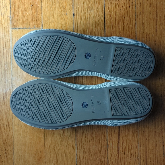 Rothy's The Flat in Birdseye Flax (retired) - Picture 3 of 5